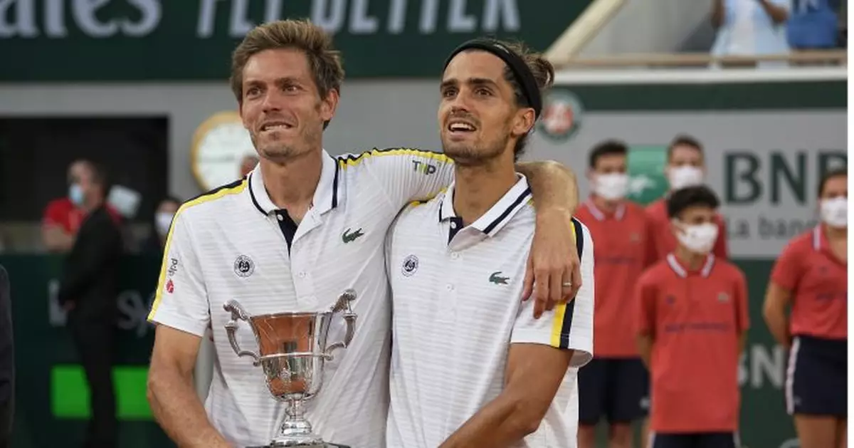 Herbert-Mahut set sights on Tokyo after French Open title