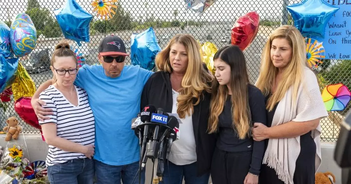 Mother eulogizes Southern California boy killed in road rage