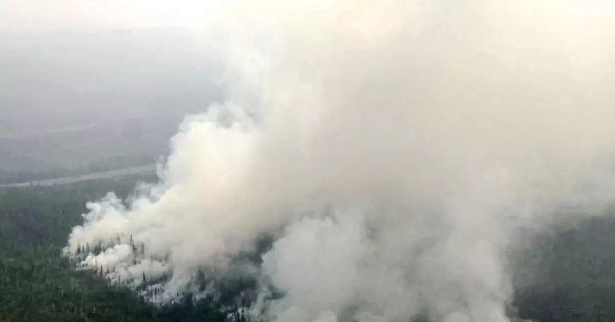 Wildfires blaze in Siberia, Russian Far East