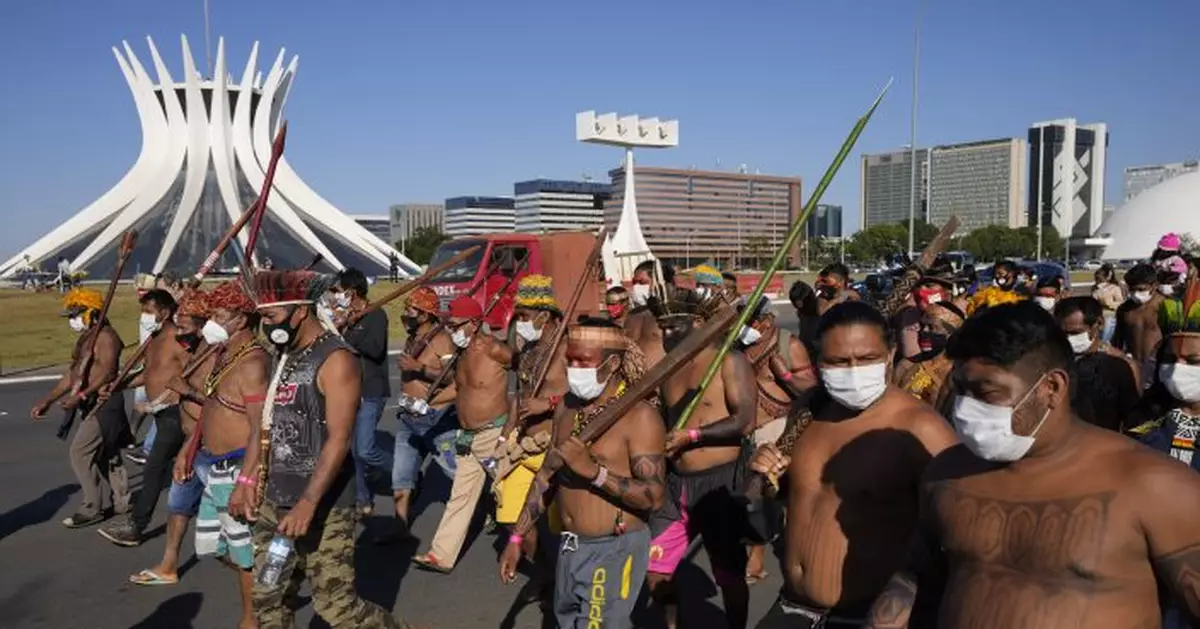 Indigenous protest Brazil bill that could weaken land claims