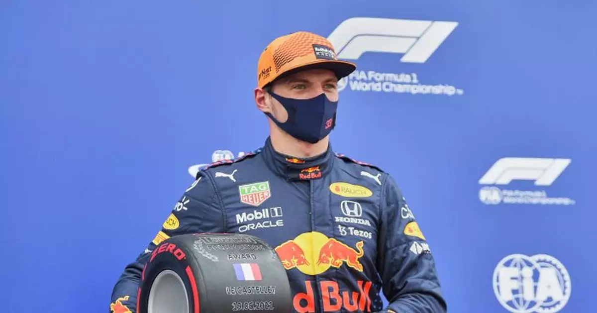 Verstappen beats both Mercedes for pole at French GP