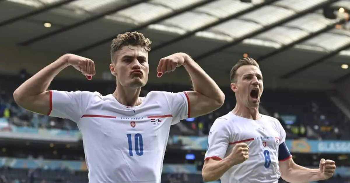 Schick scores, Czechs draw 1-1 with Croatia at Euro 2020