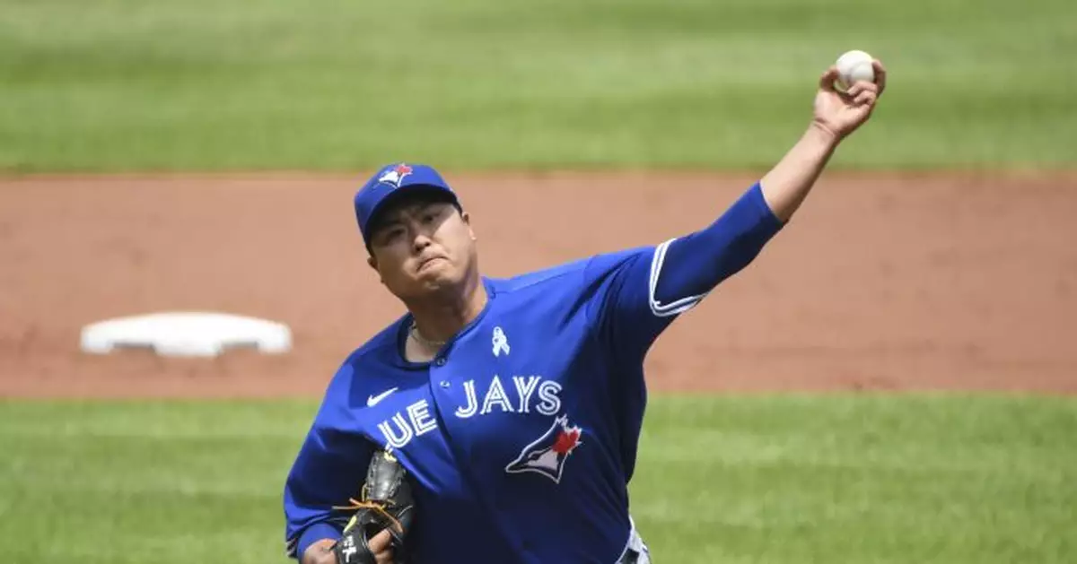 McGuire hits 3 doubles as Ryu, Blue Jays beat Orioles 7-4