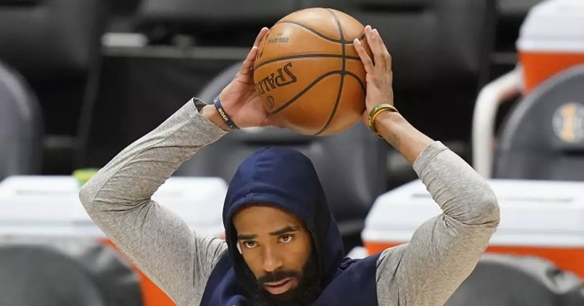 Jazz guard Mike Conley remains sidelined by hamstring strain