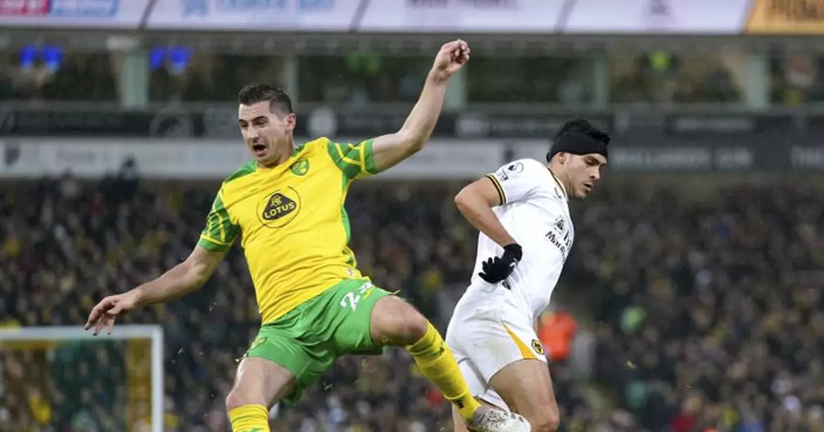Norwich misses chances in 0-0 draw with Wolverhampton