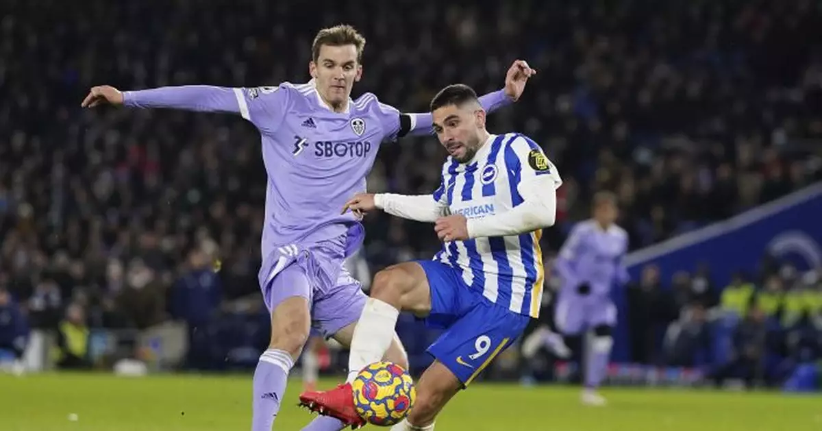 Maupay squanders chances, Brighton held 0-0 by Leeds in EPL
