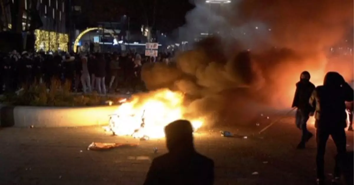 Dutch leader condemns violence by &#039;idiots&#039; after rioting