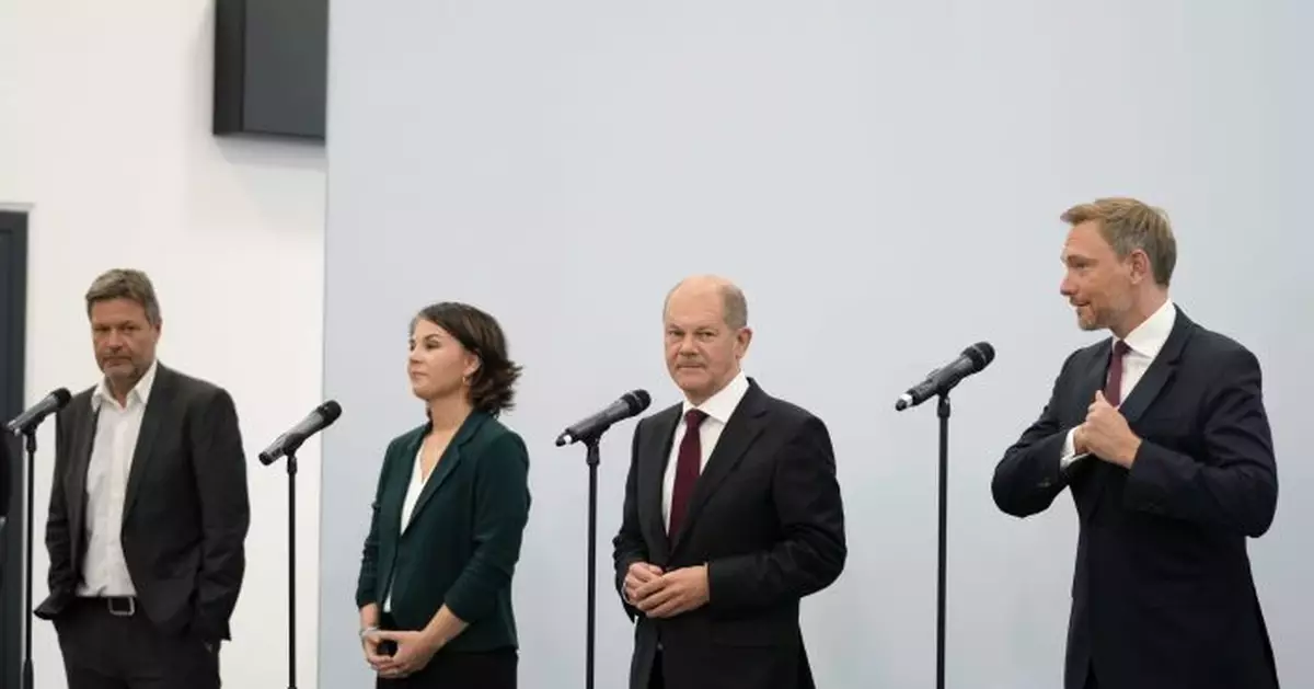 Germany&#039;s Greens say deal ready for 3-party coalition