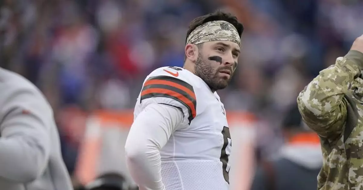 Browns&#039; Mayfield &#039;beat up&#039;, still hopes to play vs Lions