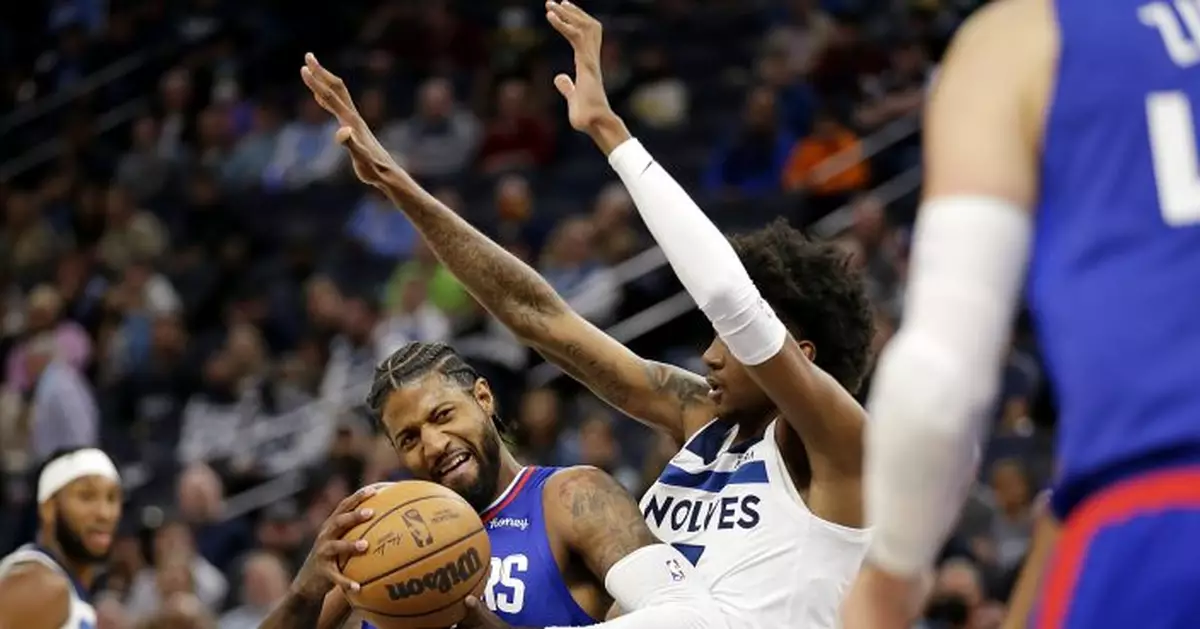 George scores 32, Clippers outshoot Minnesota in 126-115 win