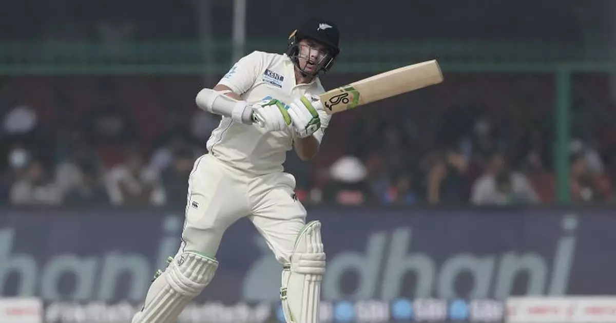 New Zealand, 197-2, trails by 148 runs vs India in 1st test