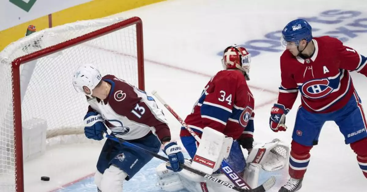 Makar, Avalanche bounce back, beat Canadiens 4-1