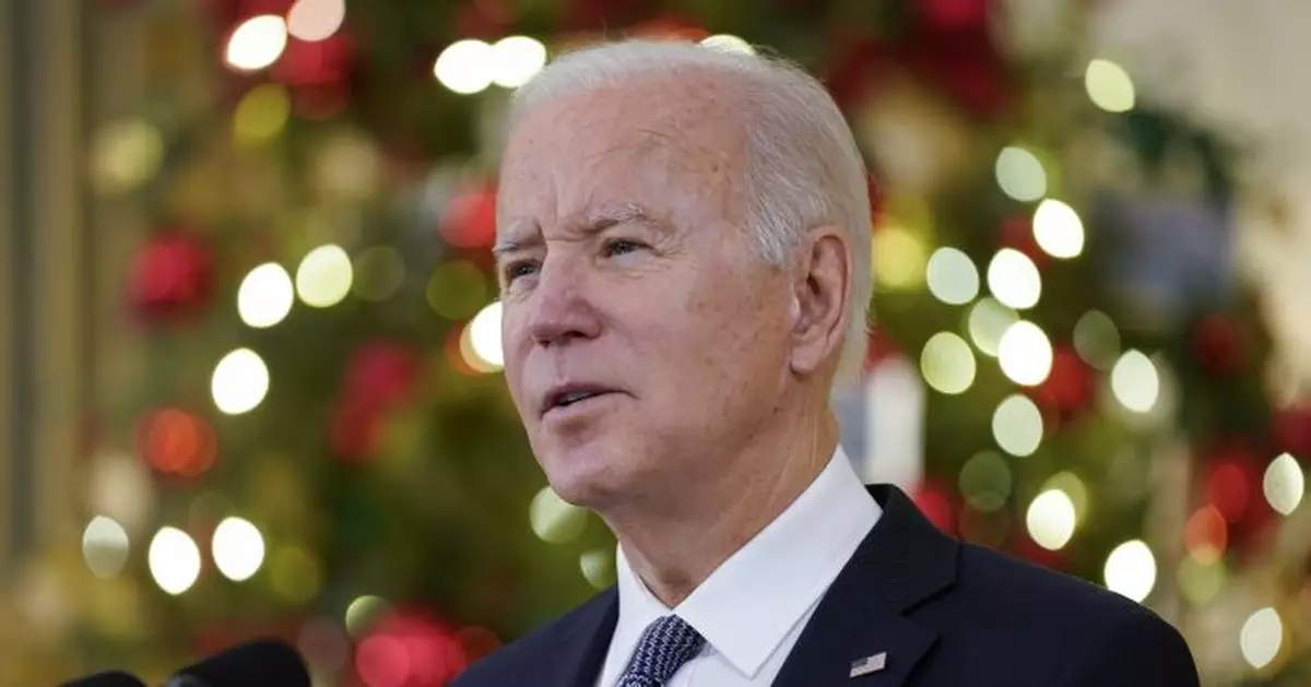 Biden says he caught a cold from young grandson