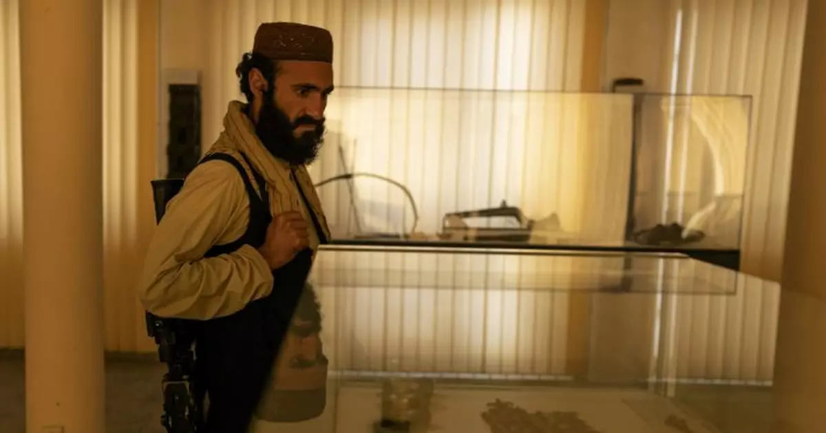 Afghan museum reopens with Taliban security -- and visitors