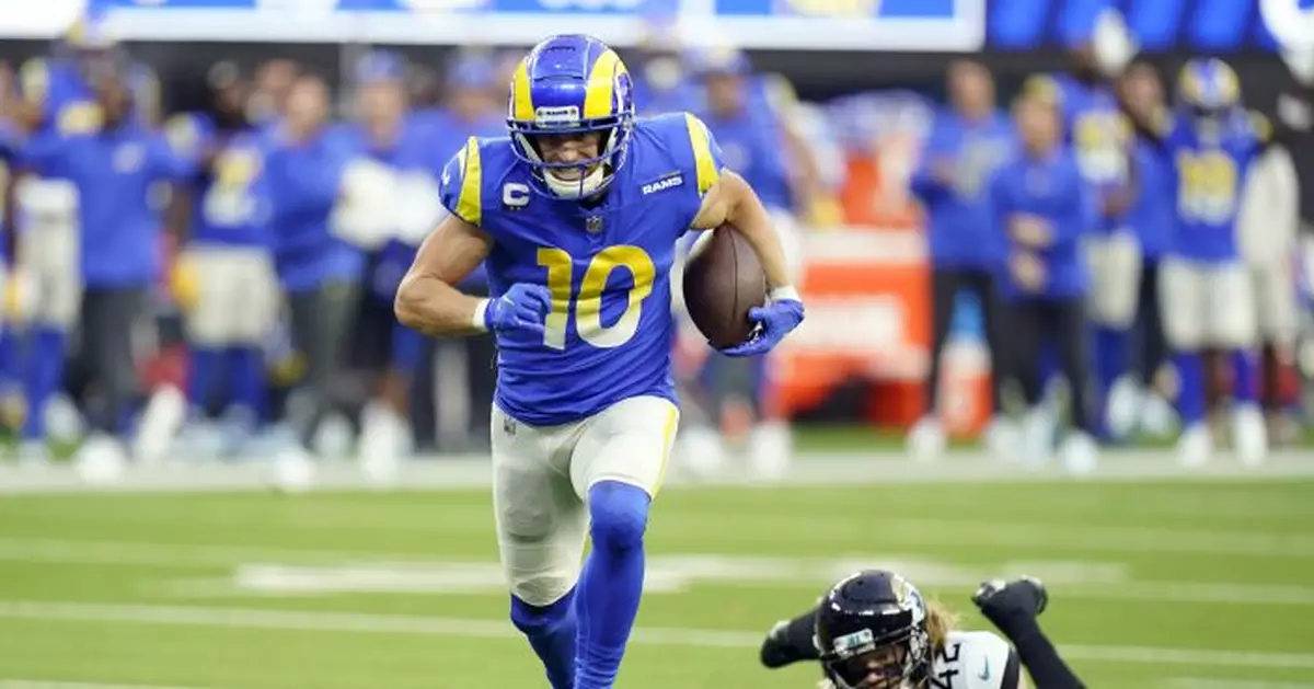 Century mark: Rams&#039; Kupp reaches 100 receptions in 11 games