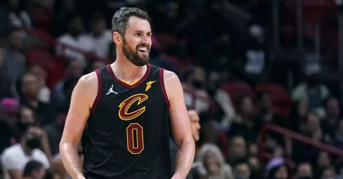 NBA All-Star Kevin Love honored for mental health advocacy