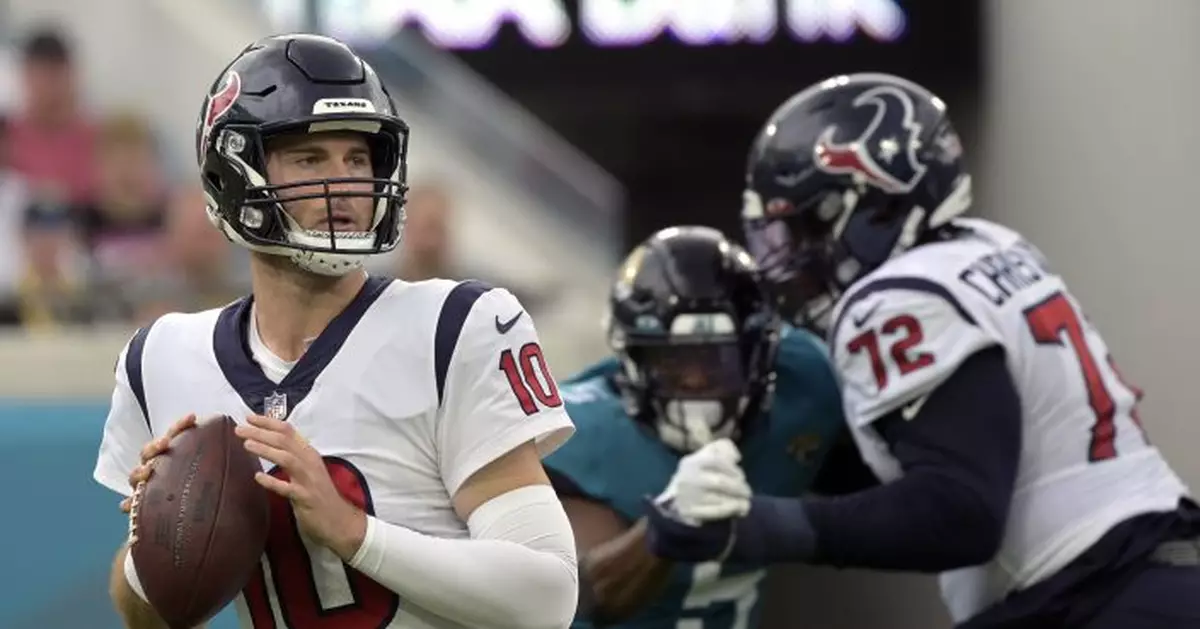 Mills looks to build on success after 1st NFL win for Texans