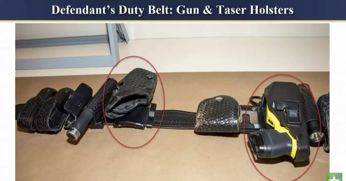 Potter trial jurors see differences between gun, Taser
