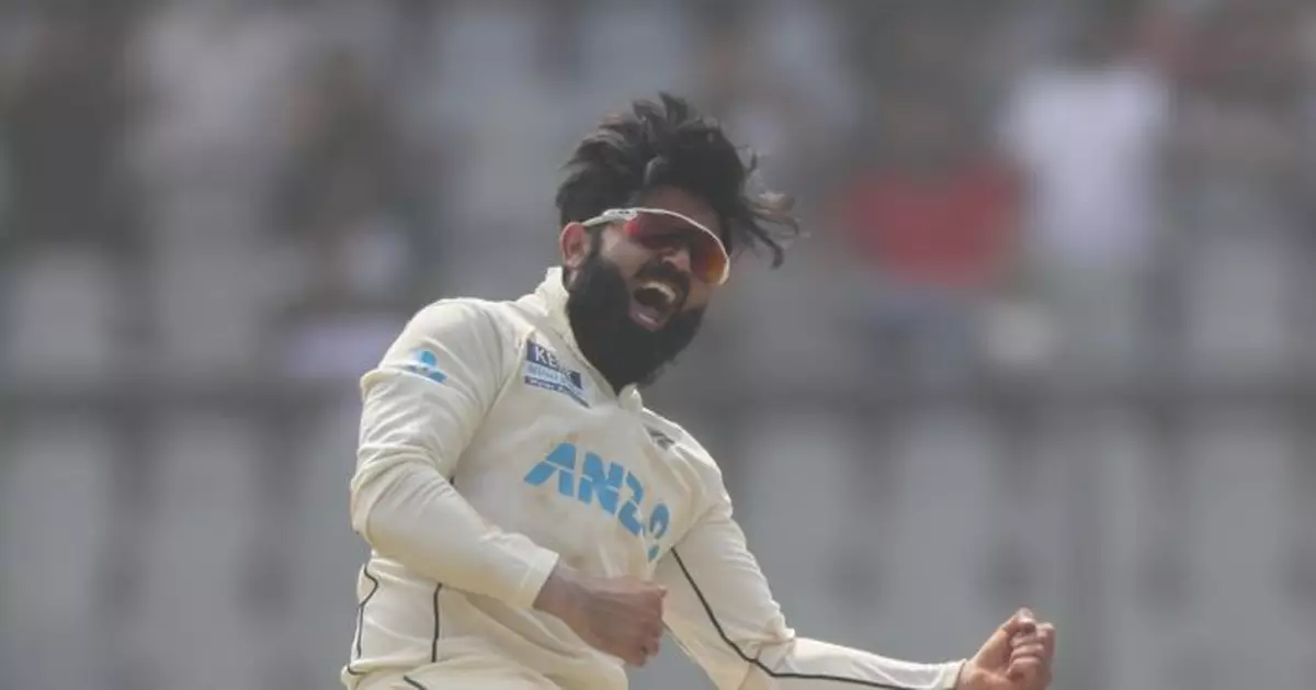 NZ spinner Ajaz Patel takes all 10 India wickets vs India