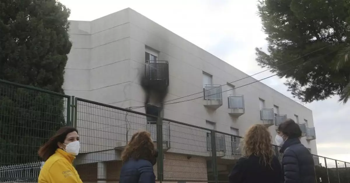 Nursing home fire kills 6 in eastern Spain