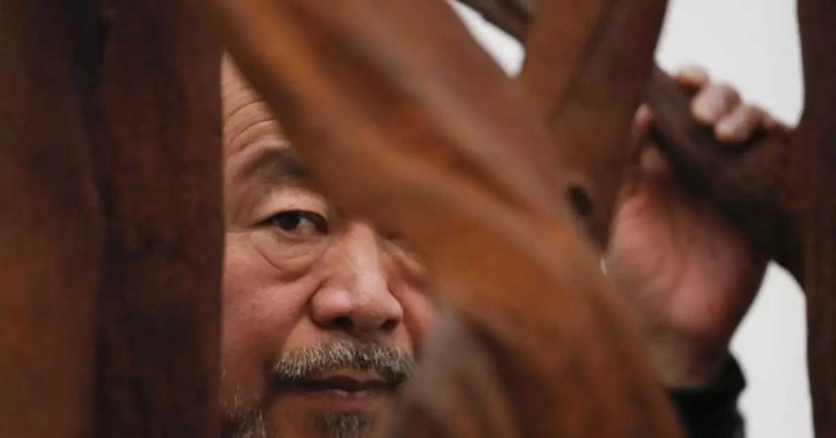 The AP Interview: Exiled artist Ai Weiwei on Beijing Games