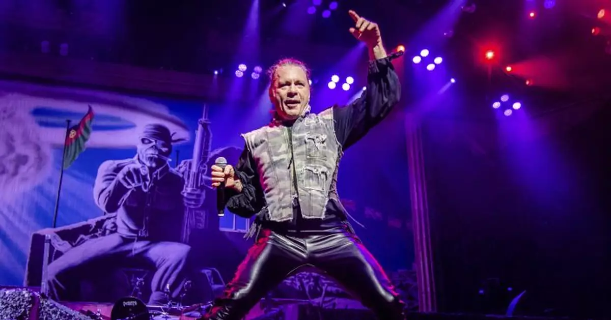 Iron Maiden Bruce Dickinson embarks on spoken word tour