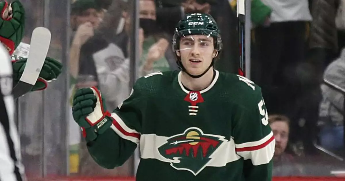 Wild match franchise goals record in 8-2 win vs Canadiens