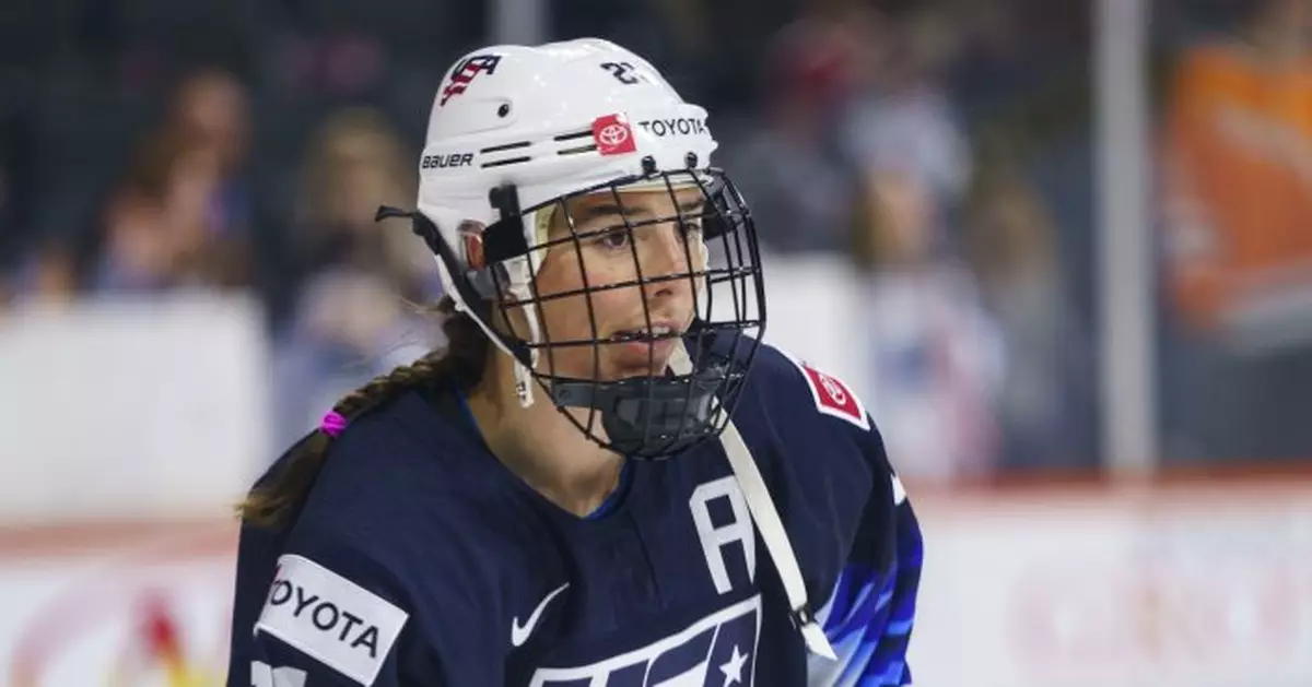 US women&#039;s hockey once again led by a shining Knight
