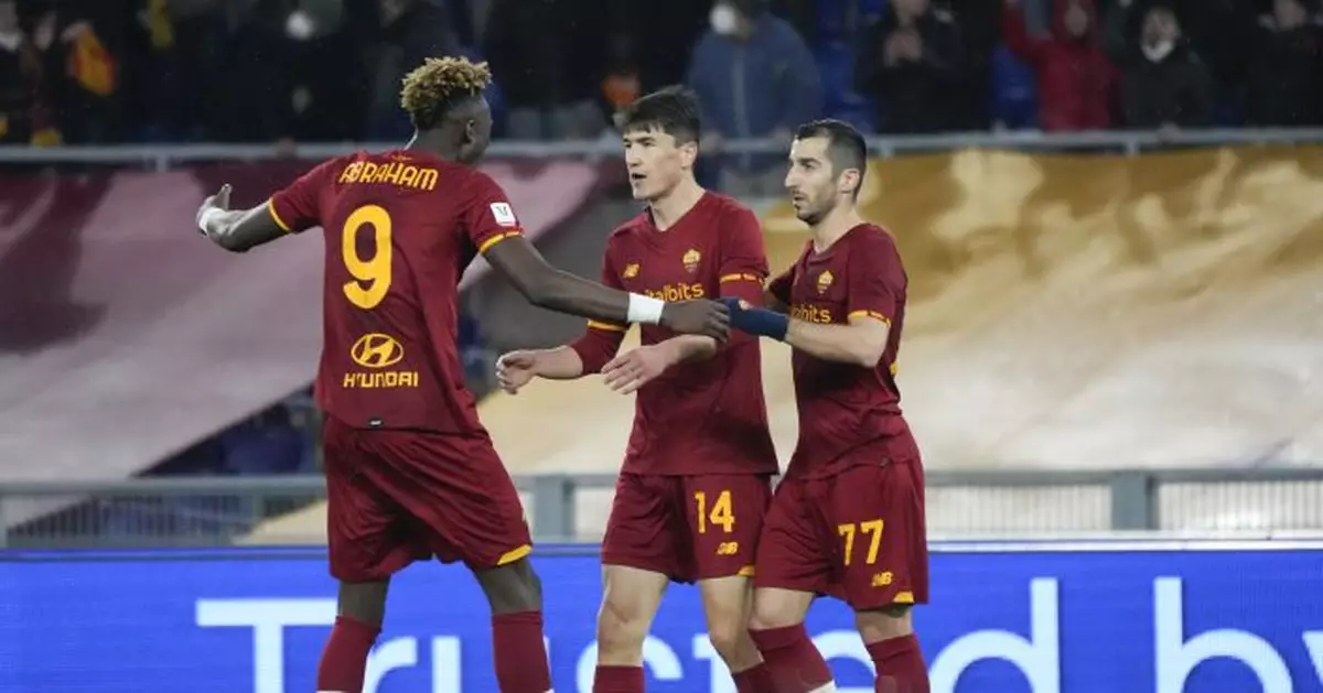 Roma recovers to beat 2nd-division Lecce 3-1 in Italian Cup