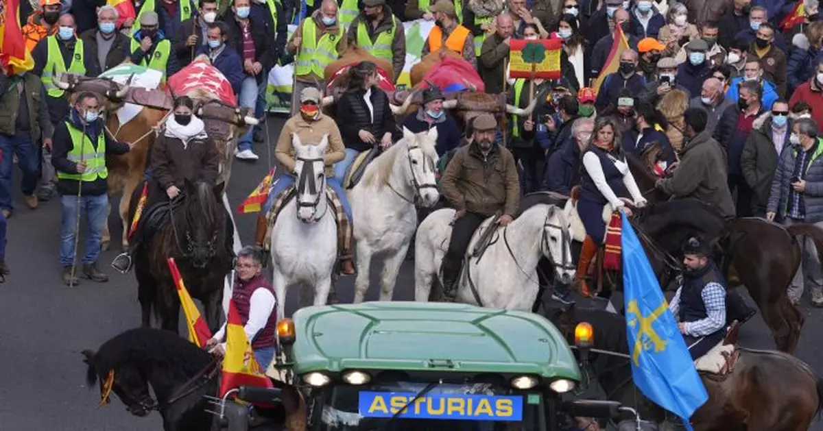 Farmers&#039; protest in Spain highlights rural concerns