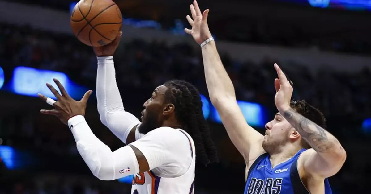 Suns rally late to beat Mavs 109-101, sweep 5-game road trip