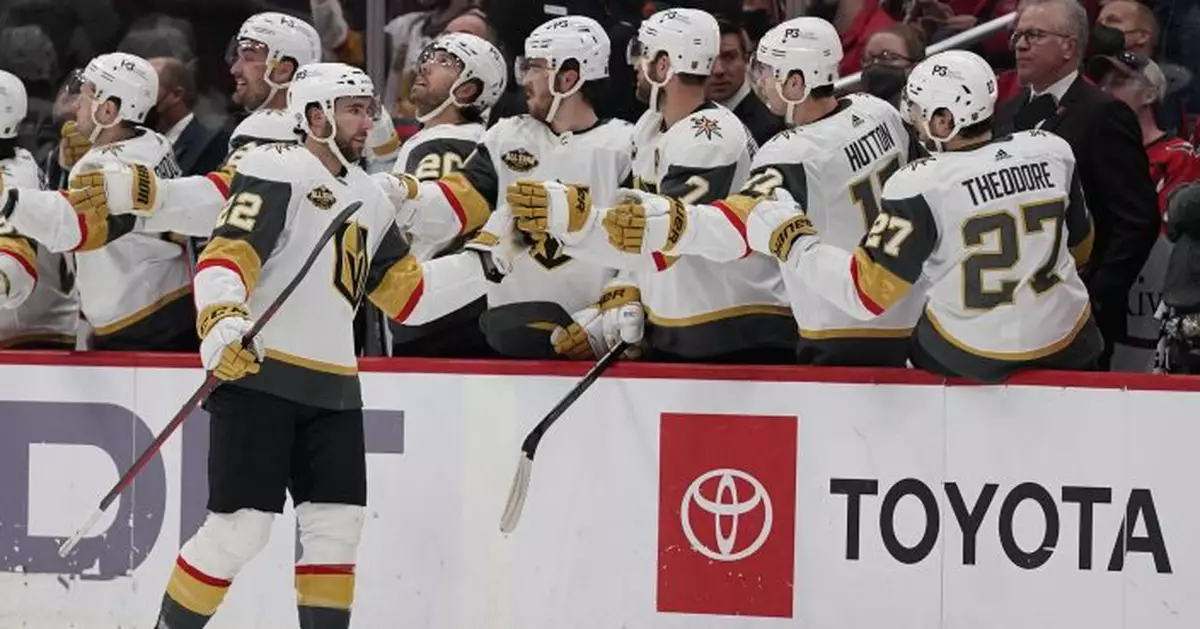 Lehner makes 34 saves, Golden Knights shut out Capitals 1-0