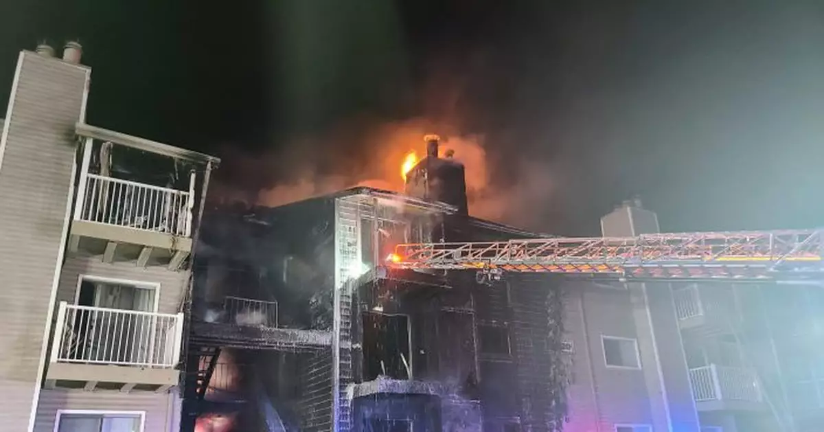 Child dies after apartment building fire in suburban Denver