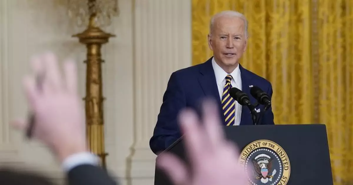 Biden&#039;s news conference takes abrupt, lengthy turn