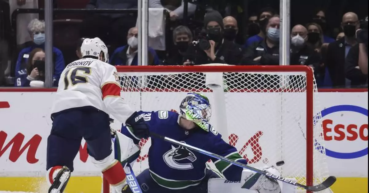 Barkov lifts Panthers past Canucks 2-1 in SO