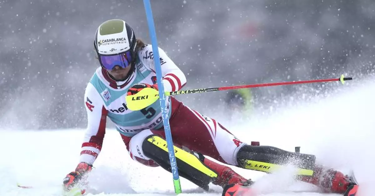 Feller, Gstrein tie for lead in tight World Cup slalom