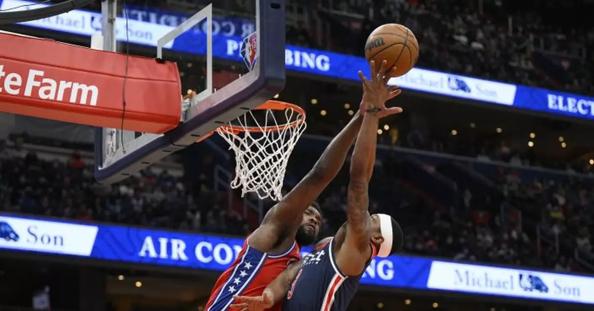 Kuzma, Beal lead Wizards to 117-98 rout of 76ers