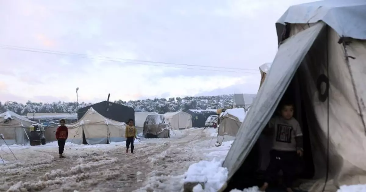 UN: $39 million needed for Syrians in northwest this winter