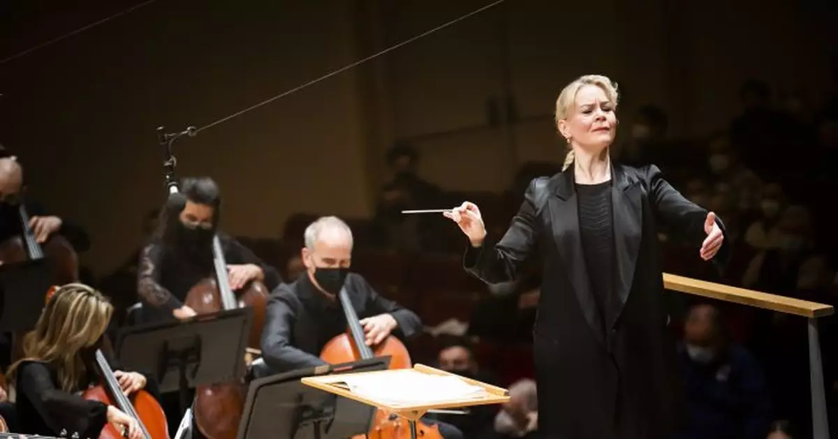 Mälkki could be 1st woman music director of NY Philharmonic