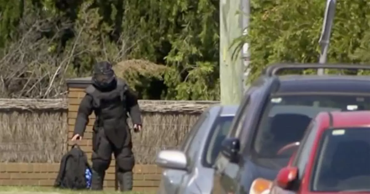Australian reportedly killed when explosive vest detonates