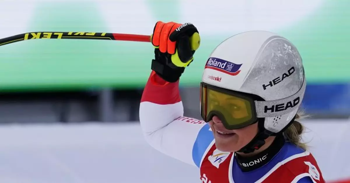 Swiss skier Suter wins last downhill before Olympics