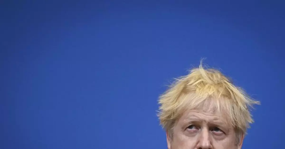 Boris Johnson&#039;s woes follow him on diplomatic trip abroad