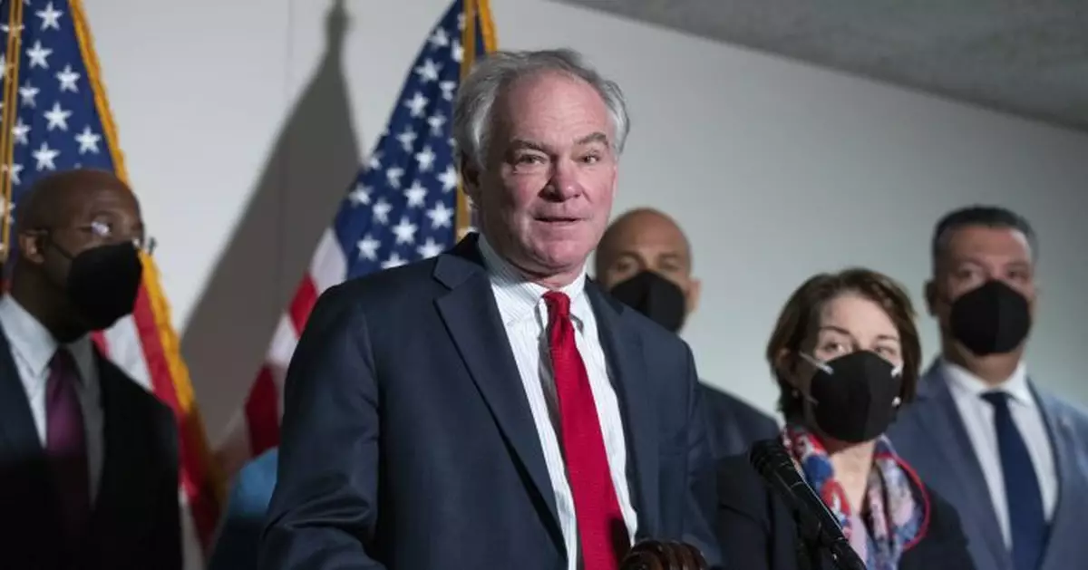 Kaine, with long COVID himself, introduces research bill