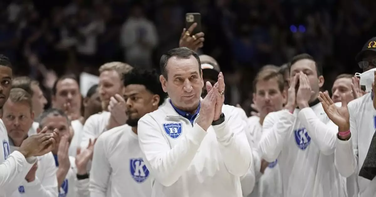 Rival UNC upsets No. 4 Duke in Coach K&#039;s Cameron farewell