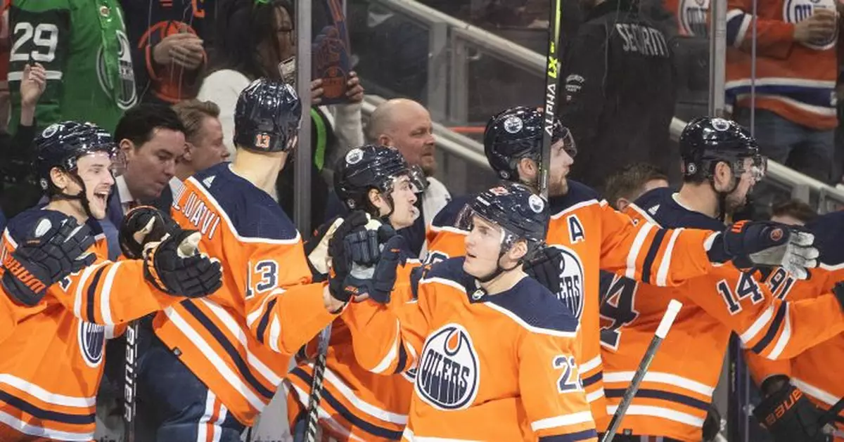 Oilers rout Sabres 6-1 for 4th straight victory