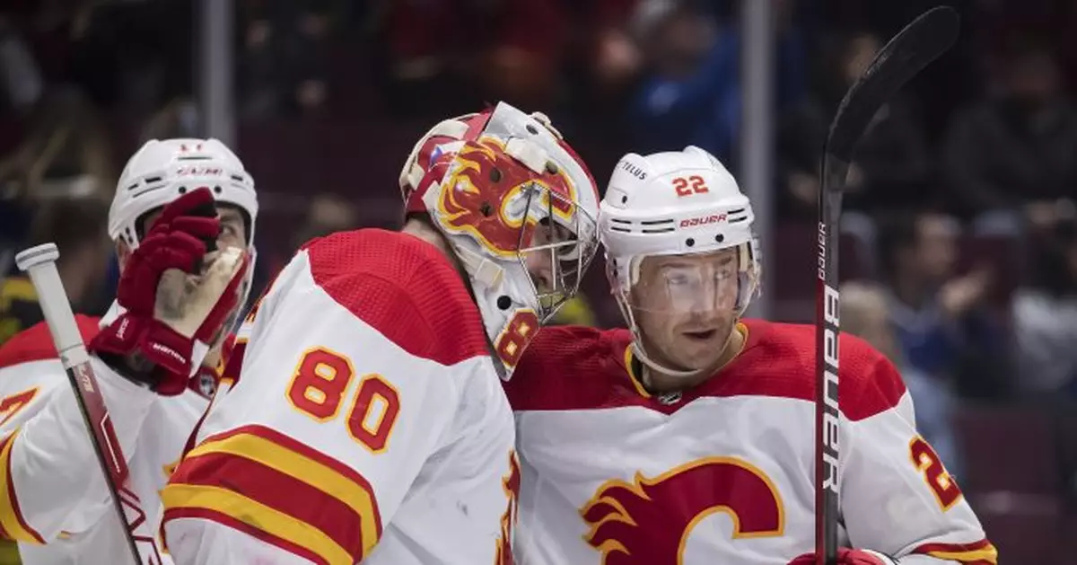 Tkachuk, Andersson lead Flames to 5-2 win over Canucks