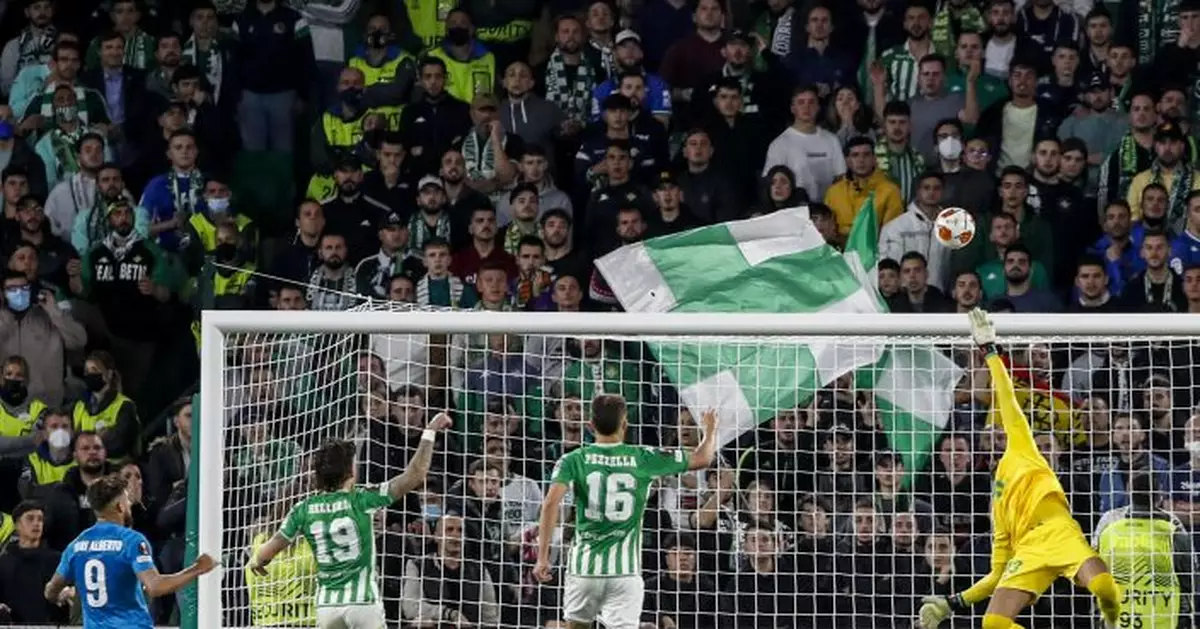 Betis hosts Atlético amid 5-team fight for Champions League