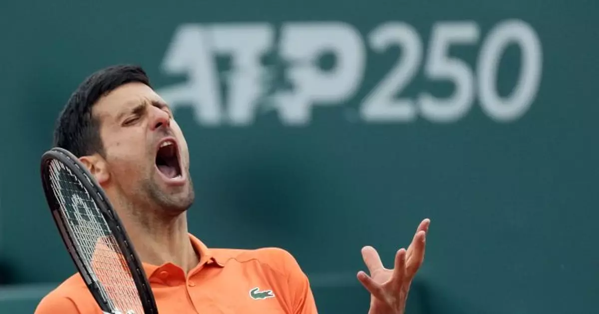 Djokovic digs deep again to reach Serbia Open semifinals