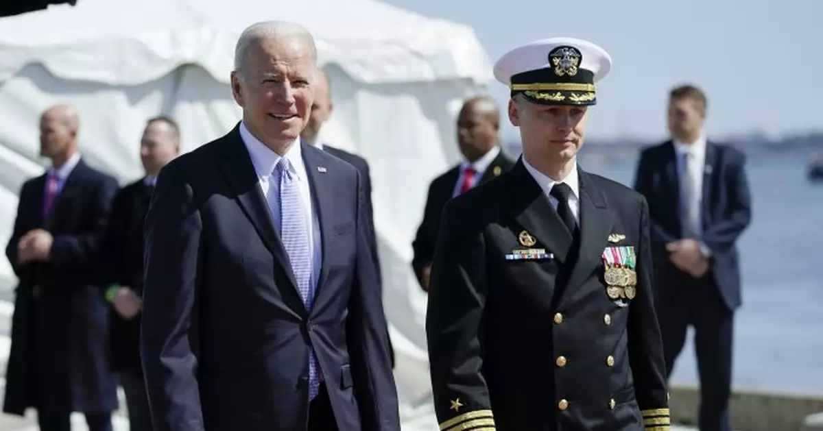 Biden says sub he commissioned will enhance US security