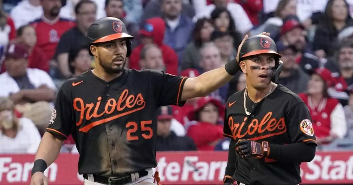 Orioles rally in 6th, Chirinos has 3 RBIs in win over Angels